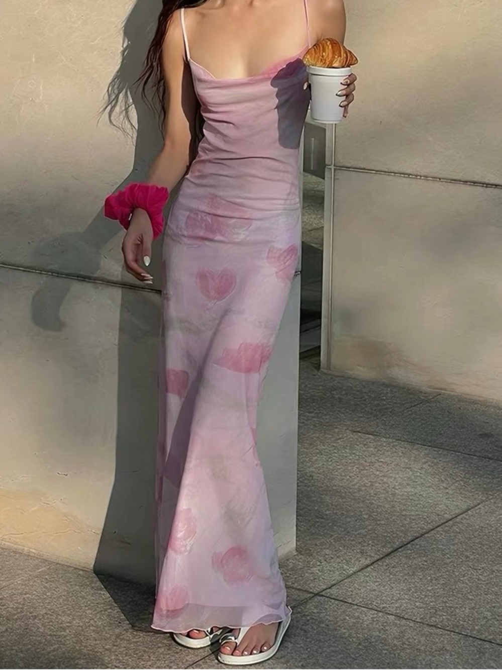Floral maxi dress